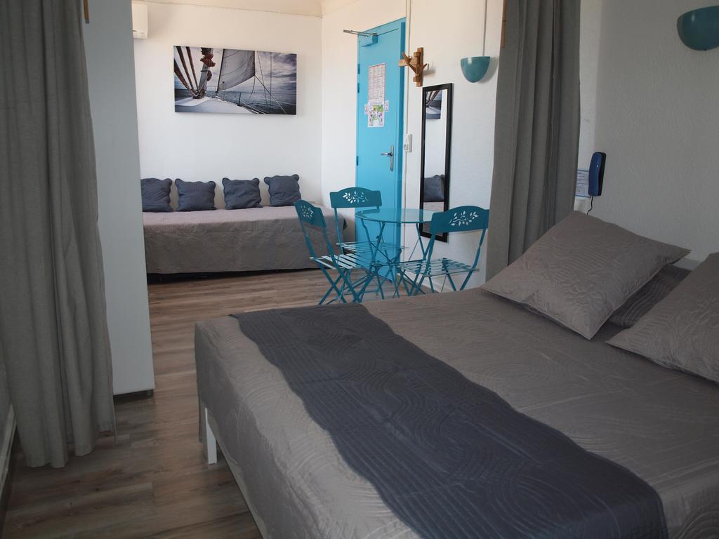 Hotel Restaurant - Villa Les Sirenes Argelès-sur-Mer Kamer foto